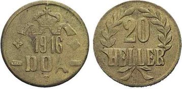20 Heller 1916 T Kolonien Deutsch-ostafrika, Postzegels en Munten, Verzenden