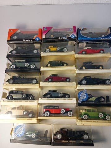 Solido 1:43 - Modelauto (20) - Voitures de prestige, Nieuw