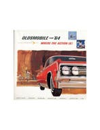 1964 OLDSMOBILE PROGRAMMA BROCHURE ENGELS, Nieuw, Author