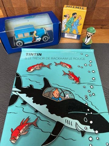 Hergé - 4 Published artwork - Tintin - Der Schatz Rackhams, Boeken, Nieuw