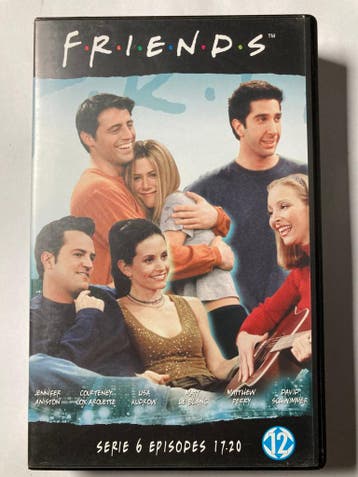 FRIENDS SERIES 6 EPISODES 17 - 20 (VHS), Cd's en Dvd's, Verzenden, Gebruikt