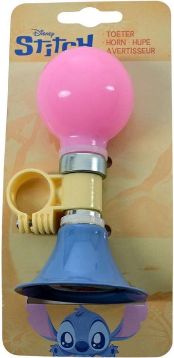 Volare Disney Stitch Fietstoeter Kind – Roze, Fietsen en Brommers, Fietsaccessoires | Fietsbellen, Nieuw