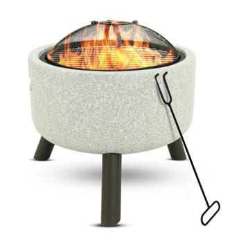 MaxxGarden Aracas Barbecue - Vuurschaal - Diameter 45cm m..., Tuin en Terras, Verzenden, Nieuw