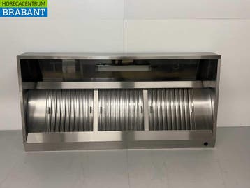 HCB RVS Afzuigkap Dampkap met lamellen filters Premium-line, Ophalen of Verzenden, Nieuw in verpakking