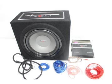 Excalibur X3 - Active Subwoofer Set - 1000 W Vermogen - 12, Auto diversen, Autospeakers, Verzenden, Zo goed als nieuw
