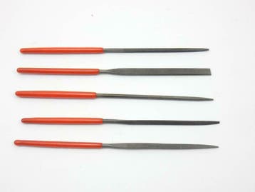 Naaldvijlen Set Mini 100mm - 5 st, Verzenden, Nieuw
