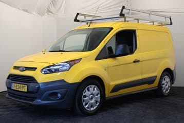 Ford Transit Connect 1.0 Ecoboost L1 Trend, Stof, Gebruikt, Euro 6, Geel