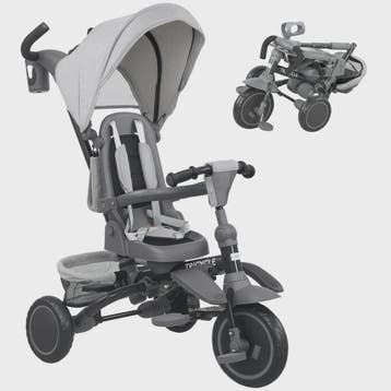 Aiyaplay 6-in-1 Opvouwbare Driewieler met Roterende Stoel vo, Fietsen en Brommers, Fietsen | Driewielers, Verzenden, Nieuw