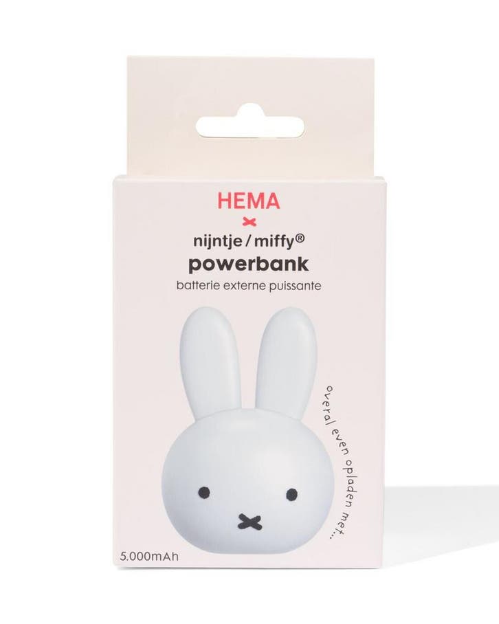 HEMA Powerbank nijntje 5000 mAh, Computers en Software, Overige Computers en Software, Nieuw, Verzenden