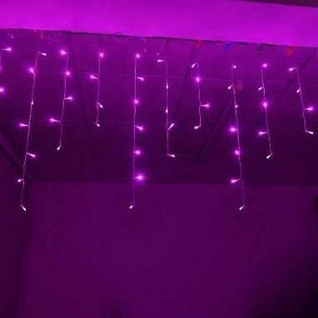 Kerst Gordijn 3.5 x 1.0 Meter - Paars, Ophalen of Verzenden, Nieuw