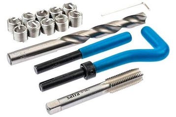 Tapset M12x1.75 Draadreparatie Set - Helicoil Set - Schroefd, Auto diversen, Autogereedschap, Ophalen of Verzenden, Nieuw