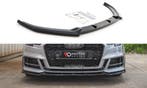 Front splitter V.3 voor Audi S3 8V / S line Facelift Sedan, Ophalen of Verzenden