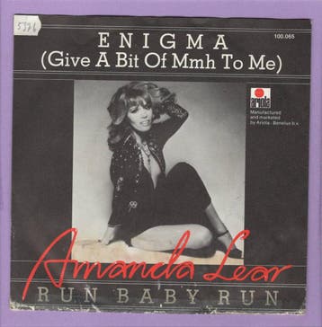 Amanda Lear – Enigma (Give A Bit Of Mmh To Me) / Run Baby Ru, Ophalen of Verzenden, Nieuw in verpakking