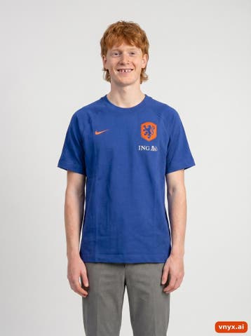Nike Sport T-shirts Heren maat M Blauw Vintage, Ophalen of Verzenden, Nieuw