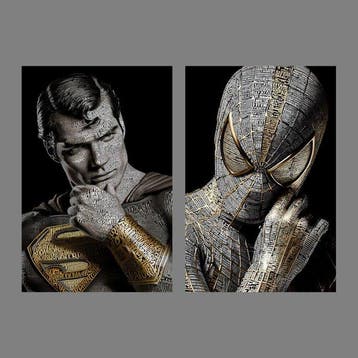 Yamila - Superman y Spider-Man en Oro, Nieuw