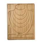 Kralenbord rijgbord legbord bamboe hout 29 x 38 x 1,5cm (..., Ophalen of Verzenden, Nieuw, Kraal