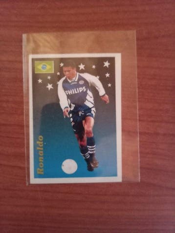 Panini Supercalcio 95/96 Ronaldo Sticker - Excellent (EX), Nieuw