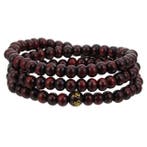 Fako Bijoux - Buddha Armband - Sandelhout - Classic - 6mm -, Verzenden, Nieuw