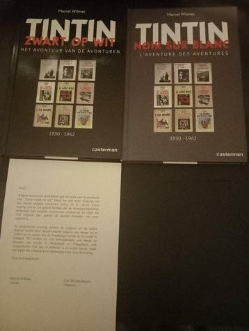 Tintin Hergé Casterman 2004/2011 Duo Noir sur Blanc et, Boeken, Nieuw