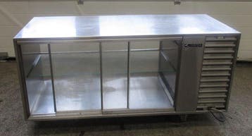 Norpe opzetkoelvitrine – B120 x D47,5 x H52 cm - met, Zakelijke goederen, Gebruikt