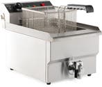 Combisteel Friteuse | Elektrisch | 8L | 230v | Aftapkraan |, Ophalen of Verzenden, Nieuw in verpakking