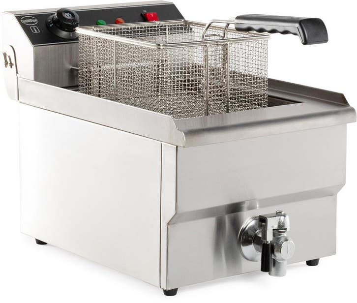 Combisteel Friteuse | Elektrisch | 8L | 230v | Aftapkraan |, Zakelijke goederen, Horeca | Keukenapparatuur, Nieuw in verpakking