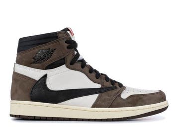 Nike Jordan 1 Retro High OG SP Travis Scott Mocha (Schoenen), Overige kleuren, Verzenden, Nieuw, Sneakers of Gympen