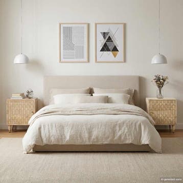vidaXL Nachtkastjes 2 st 40x33x46 cm massief mangohout, Verzenden, Nieuw, Hout