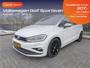 Volkswagen Golf Sportsvan | Zakelijk Leasen vanaf 138,- p/mn, Nieuw, Financial lease, Lease, Golf Sportsvan