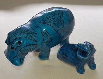 Egyptisch Keramiek Keramiek - 11 cm
