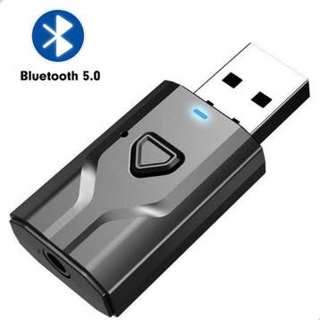 2 in 1 USB Bluetooth 5.0 Zender en Ontvanger - Bereik tot 15, Audio, Tv en Foto, Ophalen of Verzenden, Zo goed als nieuw