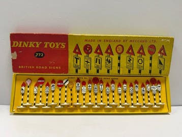 Dinky Toys - Speelgoed 772 - British Road Signs - Boxed -, Hobby en Vrije tijd, Nieuw