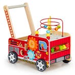 Brandweer Loopauto Hout | 46cm | Educatief | Laatste Stuks!, Kinderen en Baby's, Speelgoed | Speelgoedvoertuigen, Ophalen of Verzenden