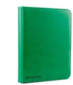 Toploader Binder (35pt) - Zipped 9-pocket Green | Rebinder -, Verzenden, Nieuw