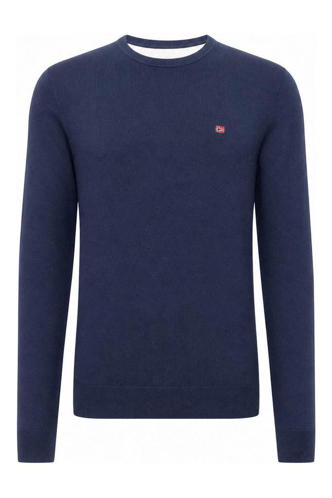 Napapijri Trui in maat XL Blauw, Kleding | Heren, Truien en Vesten, Blauw, Zo goed als nieuw, Verzenden