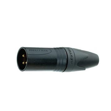 XLR connector | M | Neutrik | NC7MXX-B | 7-pin, Verzenden, Nieuw