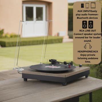MAIO Draagbare Platenspeler met Ingebouwde Speakers en 3 Sne, Verzenden, Nieuw