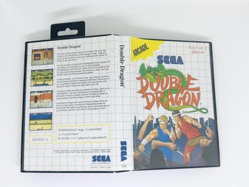 Sega Master System - Double Dragon - Blue Label, Spelcomputers en Games, Games | Sega, Verzenden, Gebruikt