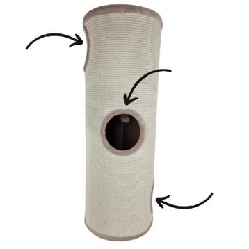 Krabton Topmast Cecil Beige – Krabmeubel voor Katten met.., Dieren en Toebehoren, Verzenden, Nieuw