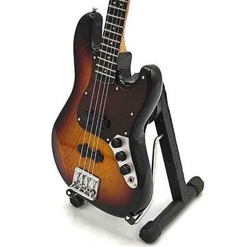 Miniatuur replica Fender basgitaar - J.P. Jones Led Zeppelin, Verzamelen, Ophalen of Verzenden, Nieuw, Pop, Beeldje of Miniatuur