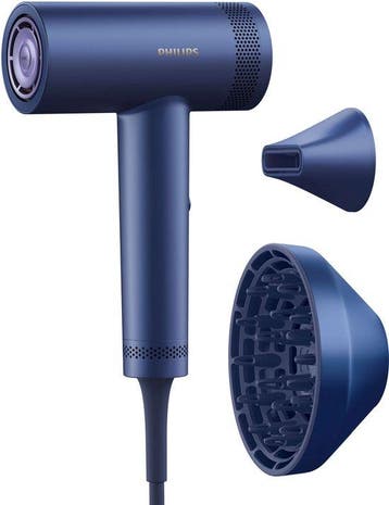 Philips Haardroger 8000 Series – Föhn – Blauw - BHD839/10, Verzenden, Nieuw