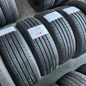 4 x Pirelli Cinturato P7 205-55-17 Zomerbanden 6mm, Gebruikt, 17 inch, Band(en), Personenwagen