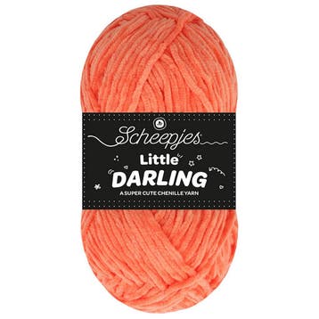 Scheepjes Little Darling - 429 Shrimp - DK Chenille Garen, Ophalen of Verzenden, Nieuw