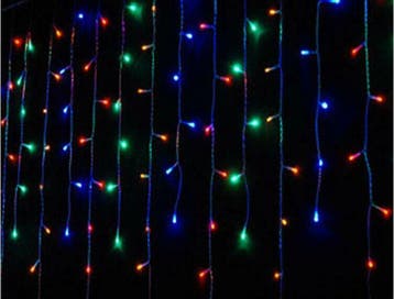 Kerst Gordijn 3.5 x 1.0 Meter - RGB, Ophalen of Verzenden, Nieuw
