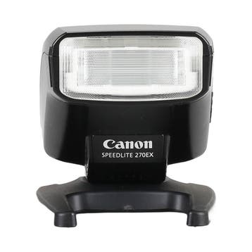 Canon Speedlite 270EX met garantie, Ophalen of Verzenden, Gebruikt