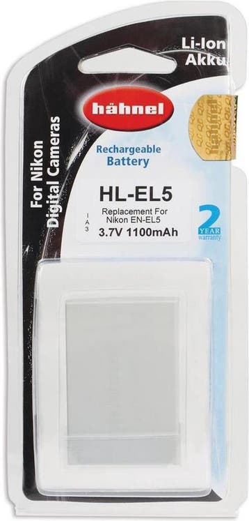 Hahnel HL-EL5 Li-Ion accu (Nikon EN-EL5), Verzenden, Nieuw