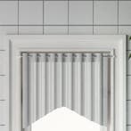 vidaXL Gordijnrails 2 st 40-60 cm aluminium wit en, Verzenden, Nieuw