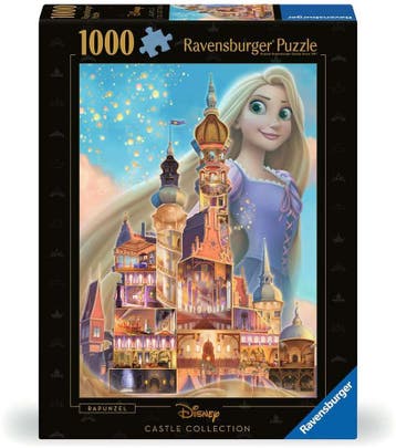 Disney Castles - Rapunzel Puzzel (1000 stukjes) |, Verzenden, Nieuw
