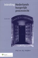 Inleiding Nederlands burgerlijk procesrecht dr 9789013095562, Boeken, Zo goed als nieuw