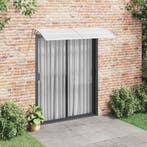 vidaXL Deurluifel 200x75 cm PC grijs en transparant, Verzenden, Nieuw